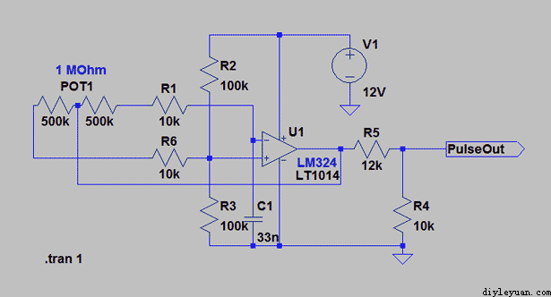 lm324信号发生器的电路原理图