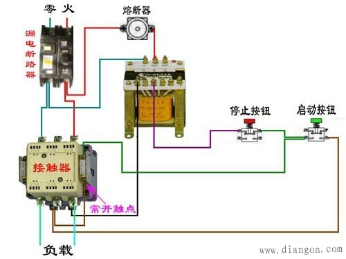 急停按钮接线_急停开关接线图 -解决方案-华强电子网