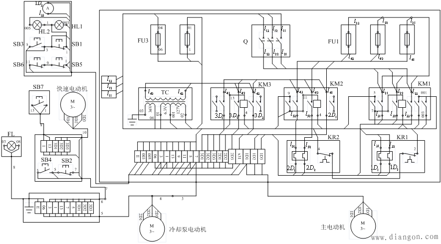 机床电气安装接线图的绘制方法 -解决方案-华强电子网