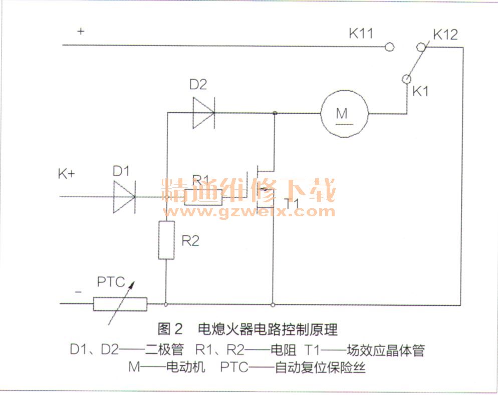 内燃叉车柴油机电熄火器失效原因及改进方法-机械维修