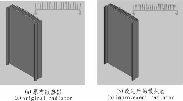 图5 散热器结构图