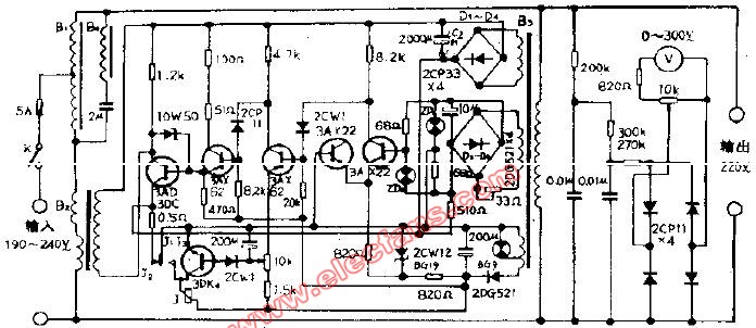 ja1型(1kv)交流稳压器