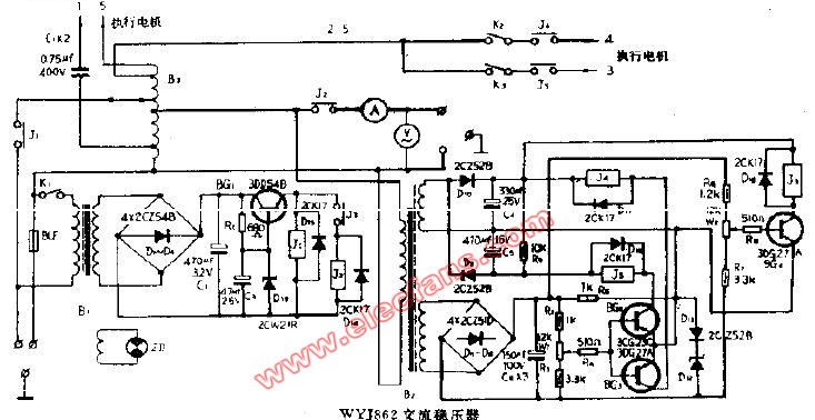 wyj862交流稳压器电路