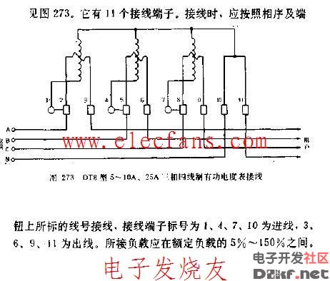 单相有功电度表-三相四线制有功电度表-电子式电能表的工作原理及