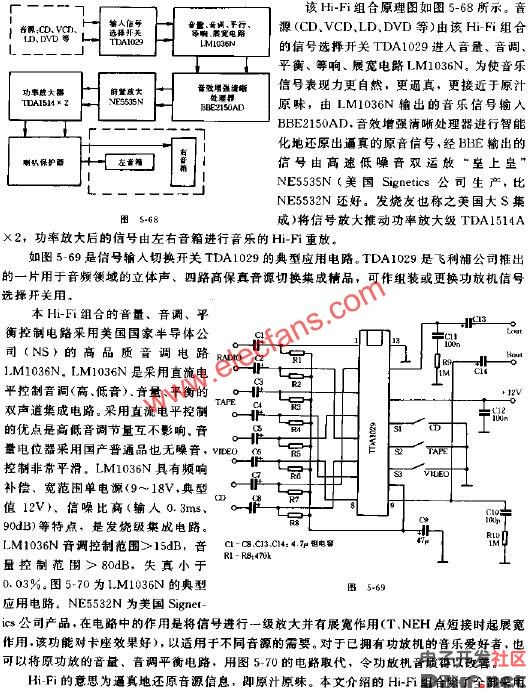 自制高保真发烧HI-FI功放电路原理图