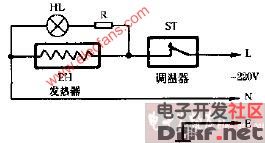 红心牌yk9-70q喷雾型蒸汽电熨斗电路图