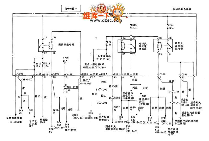 上海凯越配电图电路图6