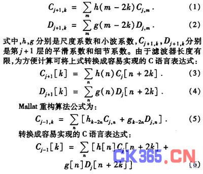 基于DSP的小波阈值去噪算法的实现