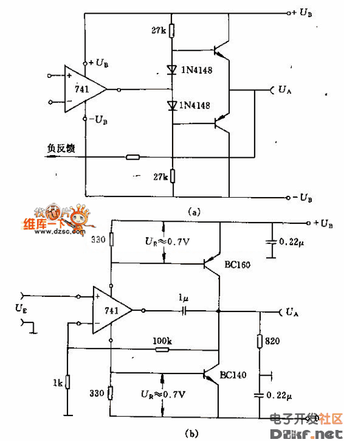 運放器輸出功率電路圖