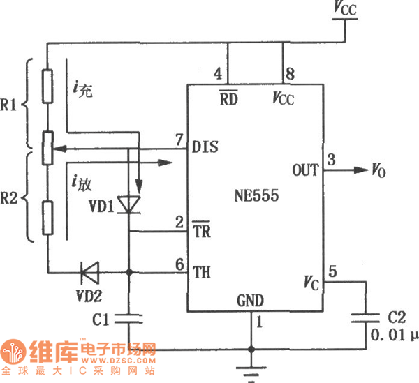 lm555cm电路图图片