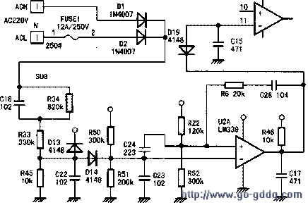 技術資料 技術資訊 美的sy191型電磁爐波形發生器 浪湧保護電路