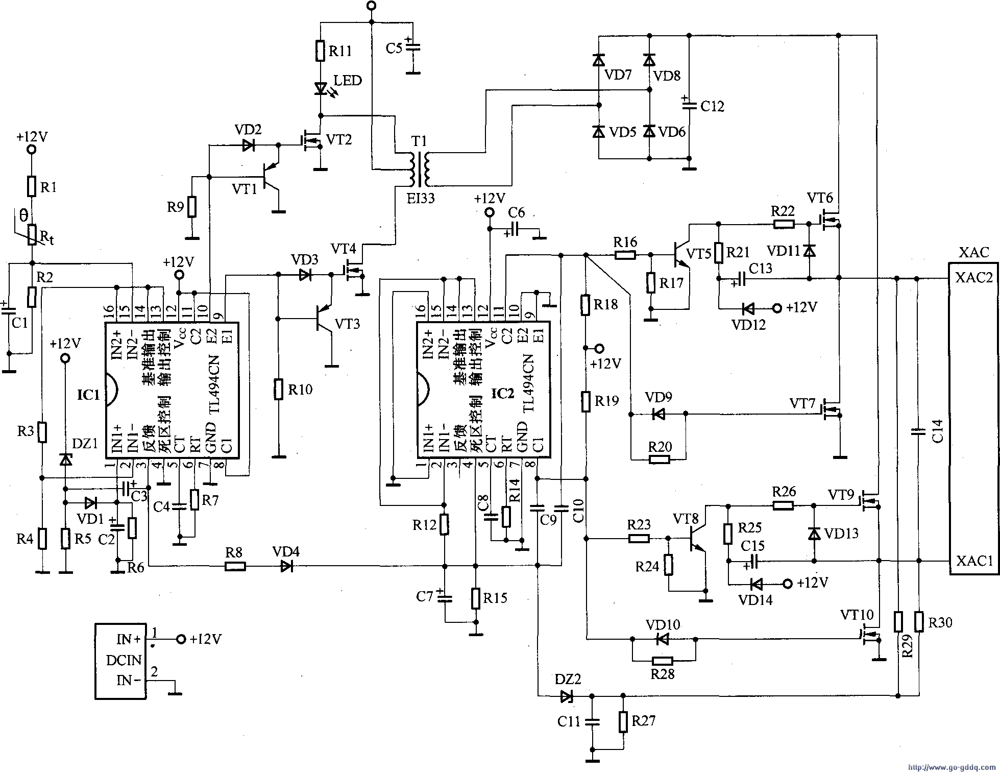 strw6053电源电路图图片