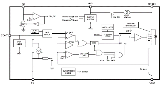 viper17l的应用电路图图片