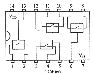 cc4066引脚功能图